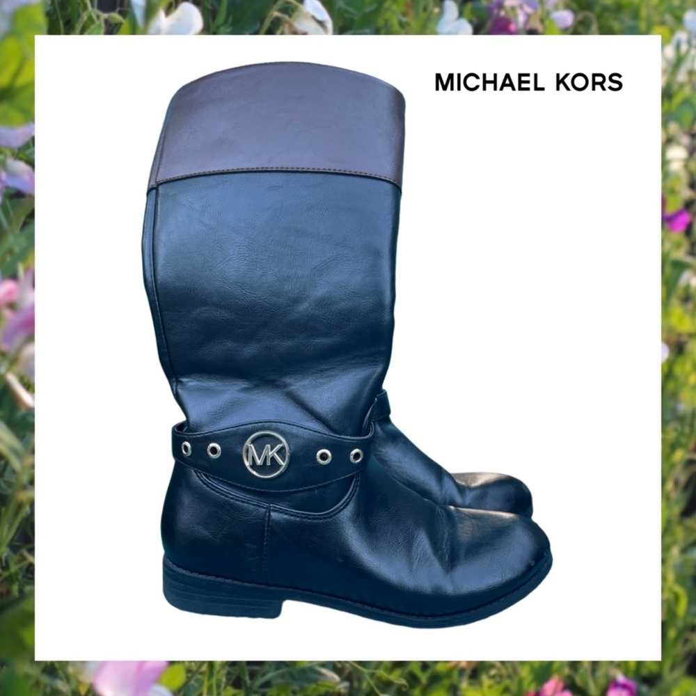 Michael Kors Emma Derby Riding Boots - Girls Size 2